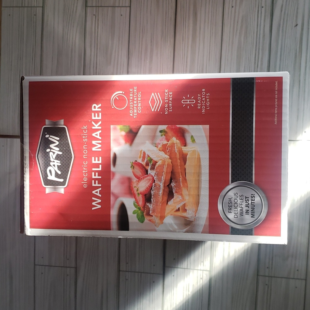 Parini Electric Non Stick Waffle Maker NWT - Picture 4 of 6